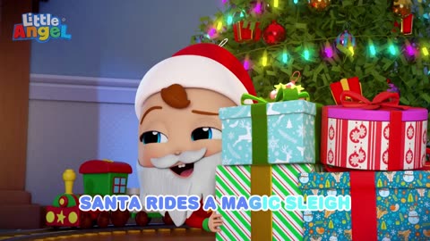 Elf on the Shelf Song (Christmas Song) | @LittleAngel Kids Songs & Nursery Rhymes