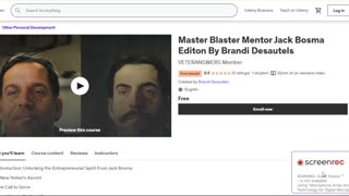 Master Blaster Mentor Jack Bosma Editon By Brandi Desautels