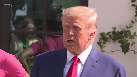 Trump says he voted for Ron DeSantis