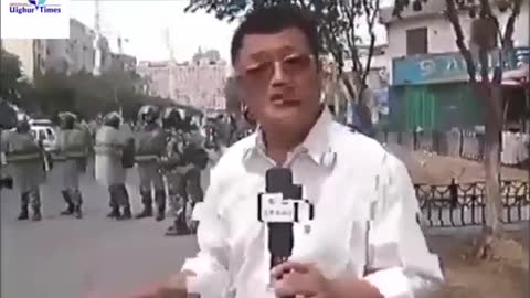 Video Evidence of Chinese Soldiers gathering Uyghur citizens then executing them in public