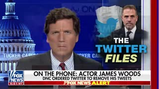 James Woods tells Tucker he plans to sue the DNC, calls on others to join