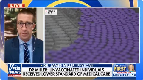 Grotesque Treatment of the Unvaccinated: Dr James Miller