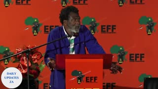 Dr Lwazi Lushaba powerful Lecture at EFF Conference.