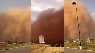 TEMPESTADE DE AREIA NO NTERIOR DE SÃO PAULO