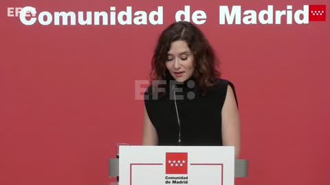 Ayuso apoya VOX ante la "tiranía del PSOE". En vez de "filoetarras tenía que decir etarras"