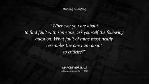 Marcus Aurelius' Quotes which are better Known in Youth to Not to Regret in Old Age