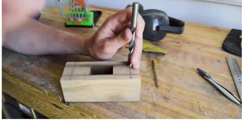 How To Make Wooden Hammer 😎 Wood Meat Tenderizer 😎 #woodworking #SideHustle #shorts