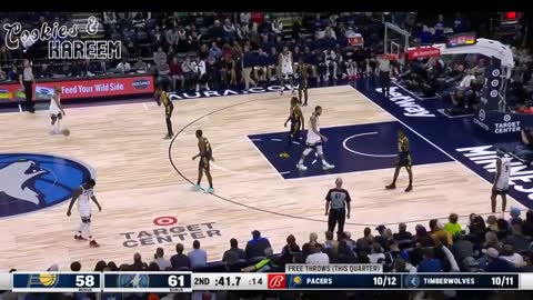 Rudy Gobert Highlights Timberwolves vs. Pacers 7th Dec 2022