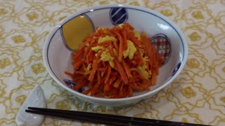 Ninjin Shirishiri Recipe - Japanese Cooking 101