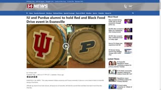 Indiana University and Purdue Hosting Food Drive in Evansville, IN on Saturday, May 6, 2023