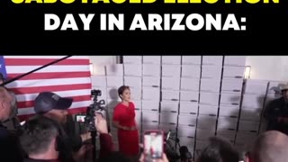 KARI LAKE POINTS OUT HOW ELECTION DAY WAS SABOTAGED IN ARIZONA!