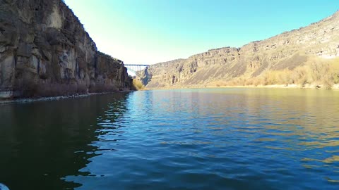 "AWOL ADVENTURE SPORTS" PONTOON BOAT TOUR Twin Falls Idaho