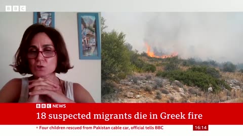Eighteen bodies found in forest hit by Greece wildfires