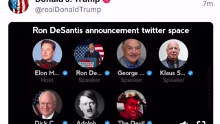 Trump Memes DeSantis’ Twitter-Space [Epic Meme!]