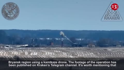 Kamikaze drones attack Russian territory - observation tower was hit