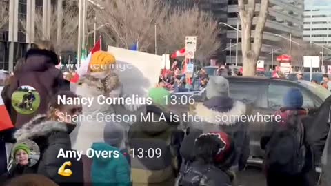 Live Downtow Ottawa- THE FREEDOM CRY IS LOUD AND THE MOVEMENT IS STRONG #UNITY - #TrudeauForTreason