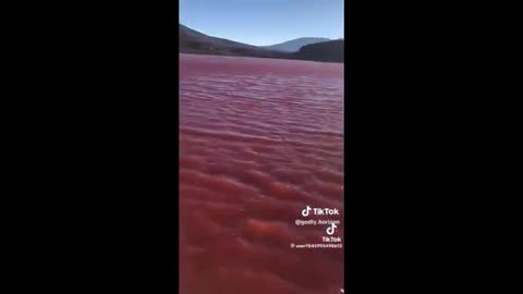 THE NILE RIVER TURNED RED ON NOVEMBER 10, 2023