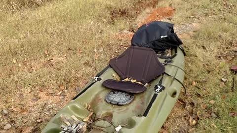 Light weight 10-foot Kayak Bowhunting Set Up