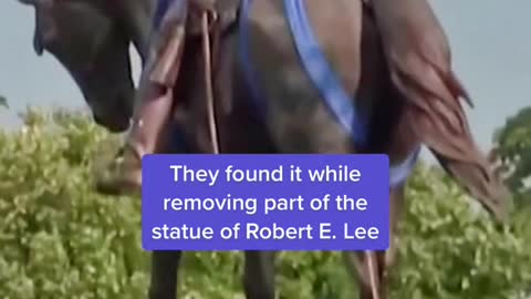 The statue of the Confederate general was removed following protests for racial justice in Virginia.