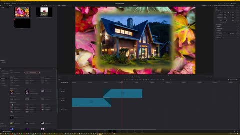 Edge Fade Example DaVinci Resolve 18 Fusion Page