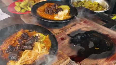 Street Food tour of Crazy Indonesian in Yogyakarta Giant Goat