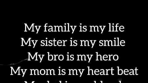 My family is my life........!!