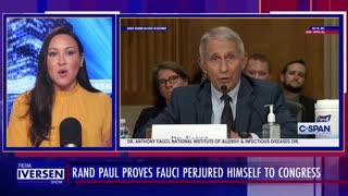 Rand Paul Proves Evidence Fauci Lied Perjured Himself To Congress Could Serve Up Years in Jail Time
