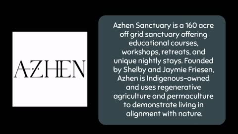 Azhen Sanctuary, Jaymie Friesen