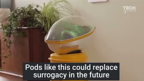 Grow babies in Matrix style incubator pod