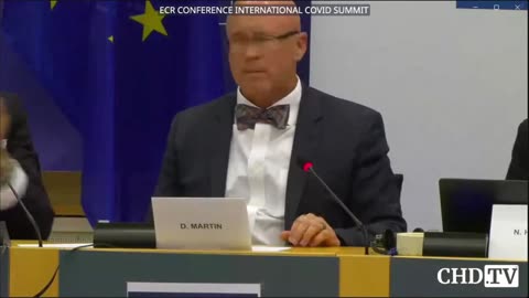 Dr David E Martin PhD Addresses European Parliament True Origins And History of SARS CoV 2 COVID-19