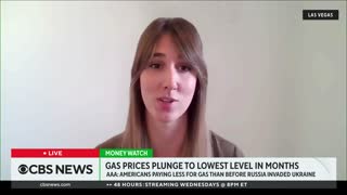 Gas prices plunge to lowest level since before Russian invasion of Ukraine
