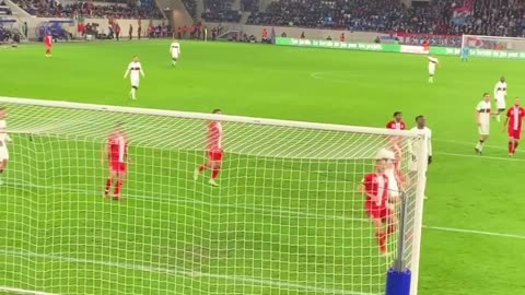 Cristiano Ronaldo Reaction to Rafael Leao penalty miss vs Luxembourg!!👀😳🇵🇹