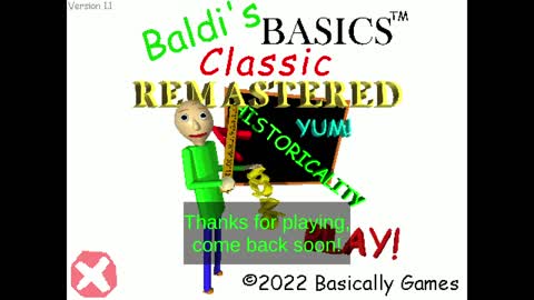 i played baldis torture AGAIN why do i still do these things