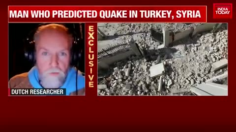 WATCH- The Man Who Predicted Earthquakes In Turkey In Syria On India Today