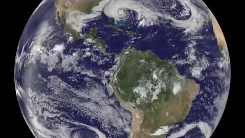 Satellite Sees Global View of Sandy's Life to Landfall