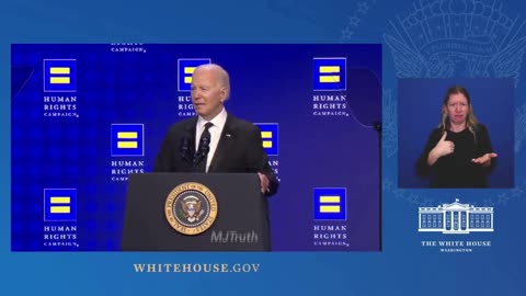 Biden Claims Gay Couples Are Being Kicked Out Of Restaurants.