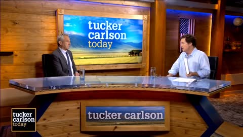 ROBERT F KENNEDY Jr & Tucker Carlson discuss RFK Jr’s new book about Fauci, etc.