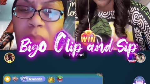 LadyBee lines Sweets who ends getting into it w/MadamLo & blocks her 1/4/24 #bigoclipandsip