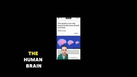 The human brain is shrinking