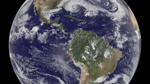 Satellite Sees Global View of Sandy's Life to Landfall