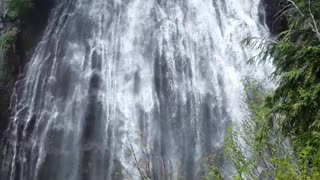 Narada Falls, Mount Rainier Washington on June 23rd, 2023 Rainbow too