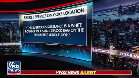 Jesse Watters - Nov 14, 2023 - White House cocaine story does NOT add up