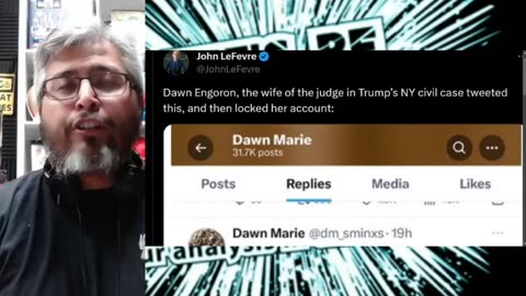 Lets be Frank - WIFE OF CREEPY COMMIE JUDGE BUSTED ATTACKING TRUMP ON TWITTER
