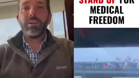 Donald Trump Jr. Canadian convoy for freedom