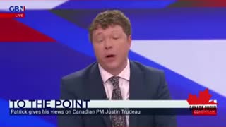 British news MOCKS Trudeau.