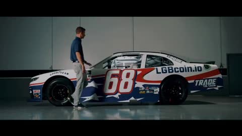 NASCAR Driver Brandon Brown Unveils ‘Let’s Go Brandon’-Themed Car
