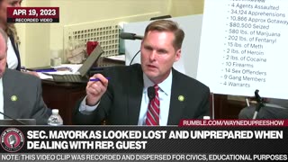 Mayorkas Looked Lost When Rep. Guest Brought The Receipts