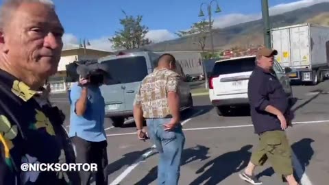 Maui's police chief placed journalist Nick Sortor in a headlock