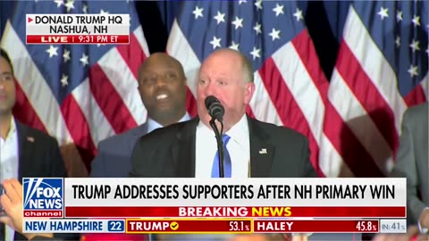 Tom Homan delivers speech about the Trump 2024 border security plan