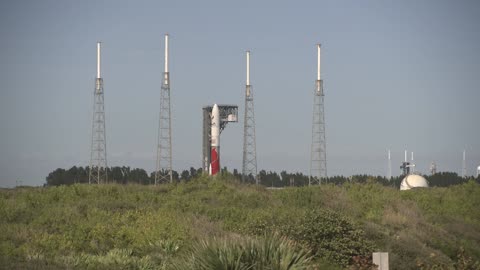 CLPS PM-1 Astrobotic/ULA Rollout for Launch